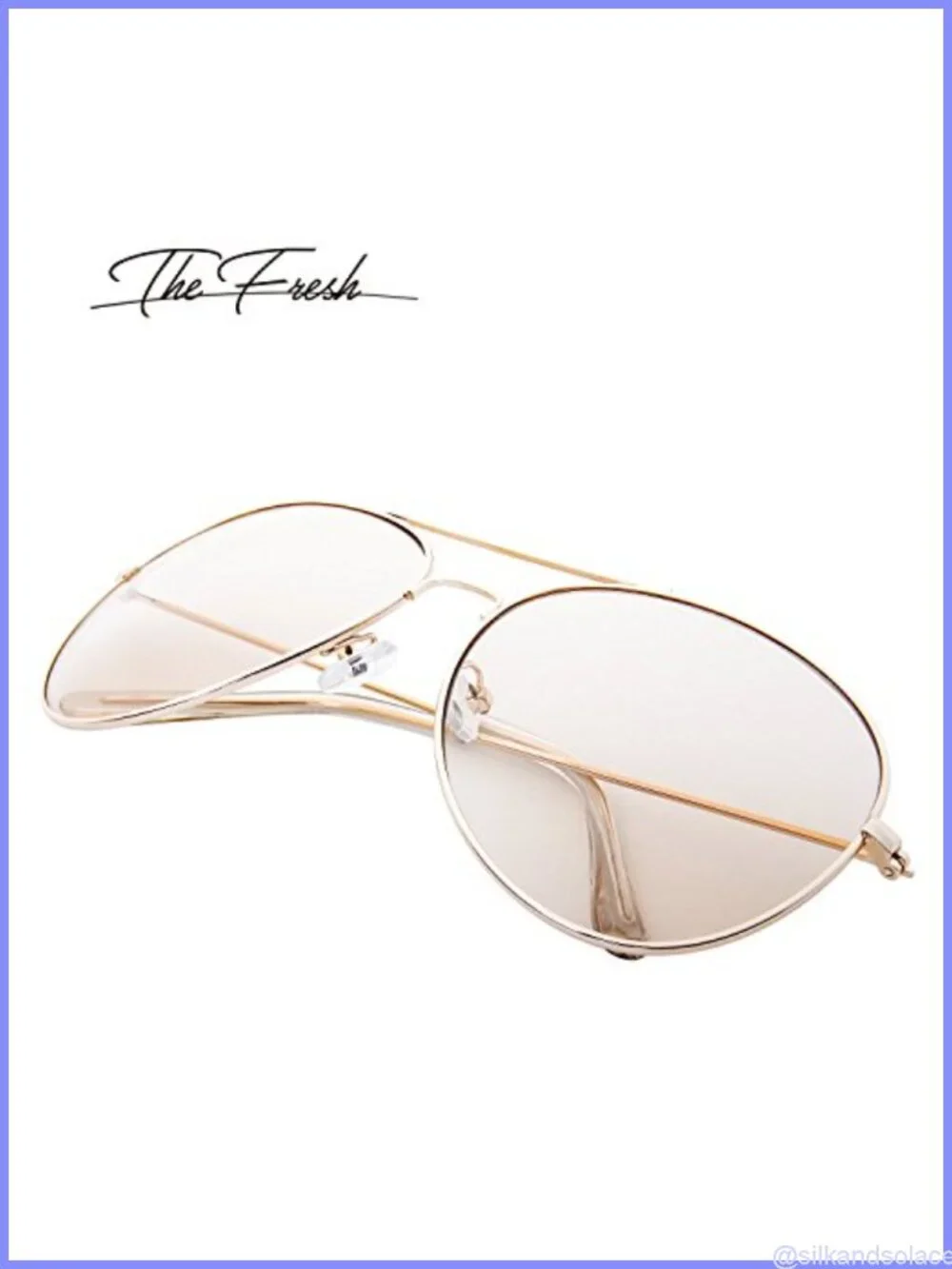 Aviator Sunglasses Oversized Retro Full Frame UV400 Protection